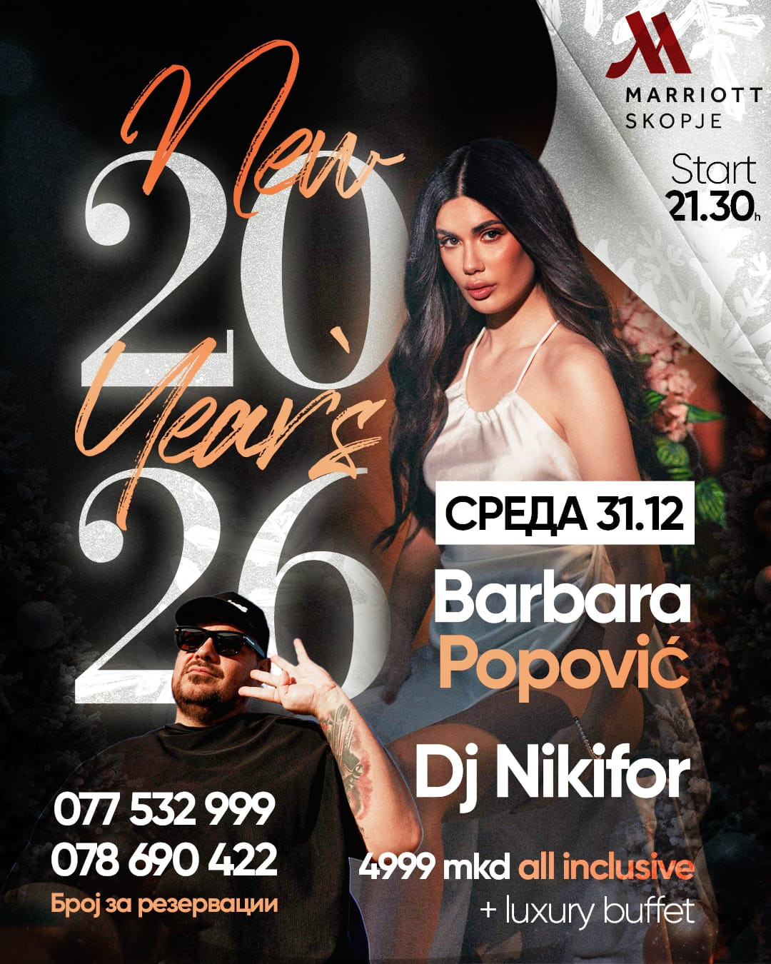 Luxury New Year – Hotel Marriot